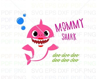 Free Free 219 Mommy Shark Svg Free SVG PNG EPS DXF File