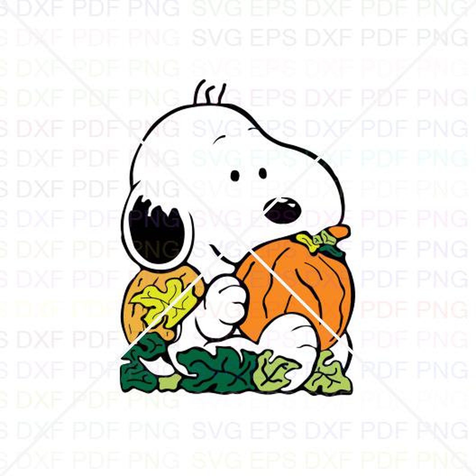 Snoopy Thanksgiving 12 Svg Dxf Eps Pdf Png Cricut Cutting | Etsy