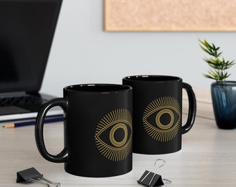 Golden Sun Mug Etsy