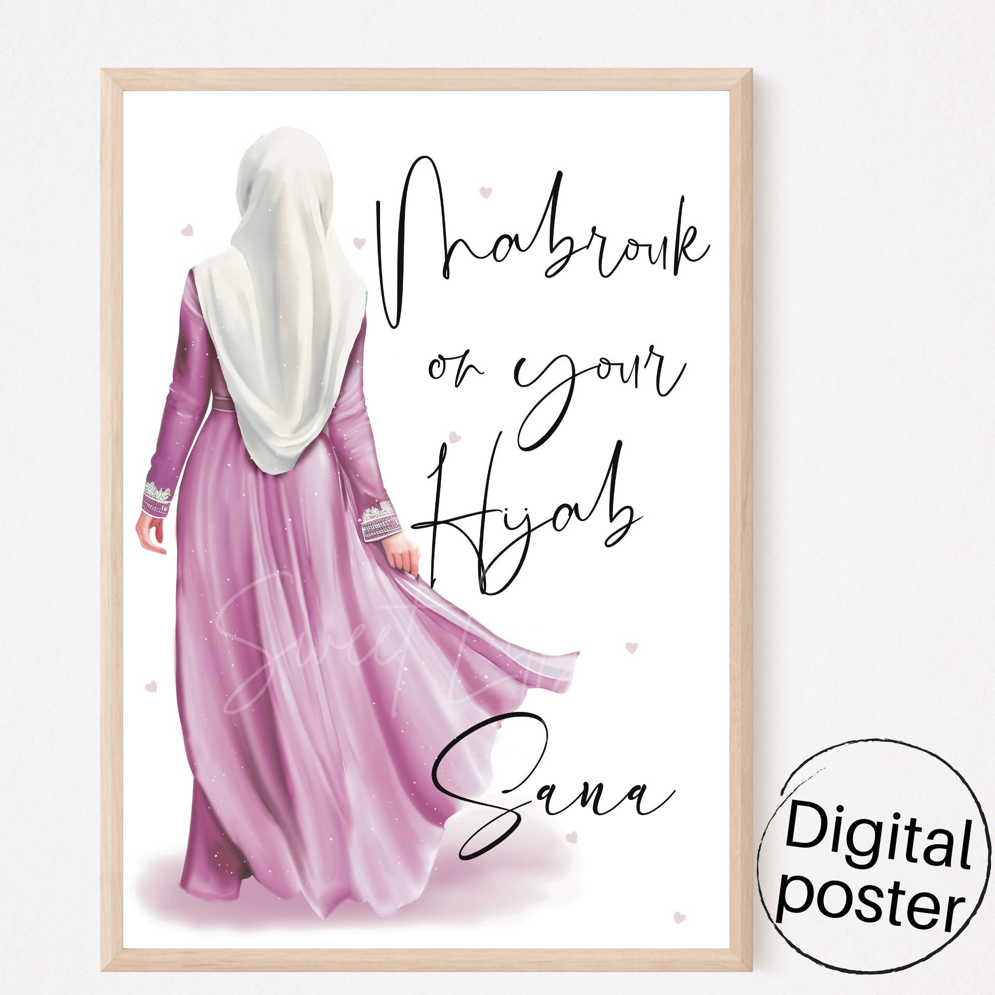 Hijab Wall Art Australia