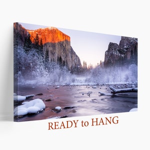 Yosemite National Park Canvas Print, Yosemite National Park Wall Art, California Wall Art, California Canvas Print