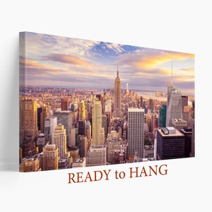 New York City Canvas Print, New York Wall Art, New York City Print, United States Canvas Art