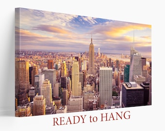 New York City Canvas Print, New York Wall Art, New York City Print