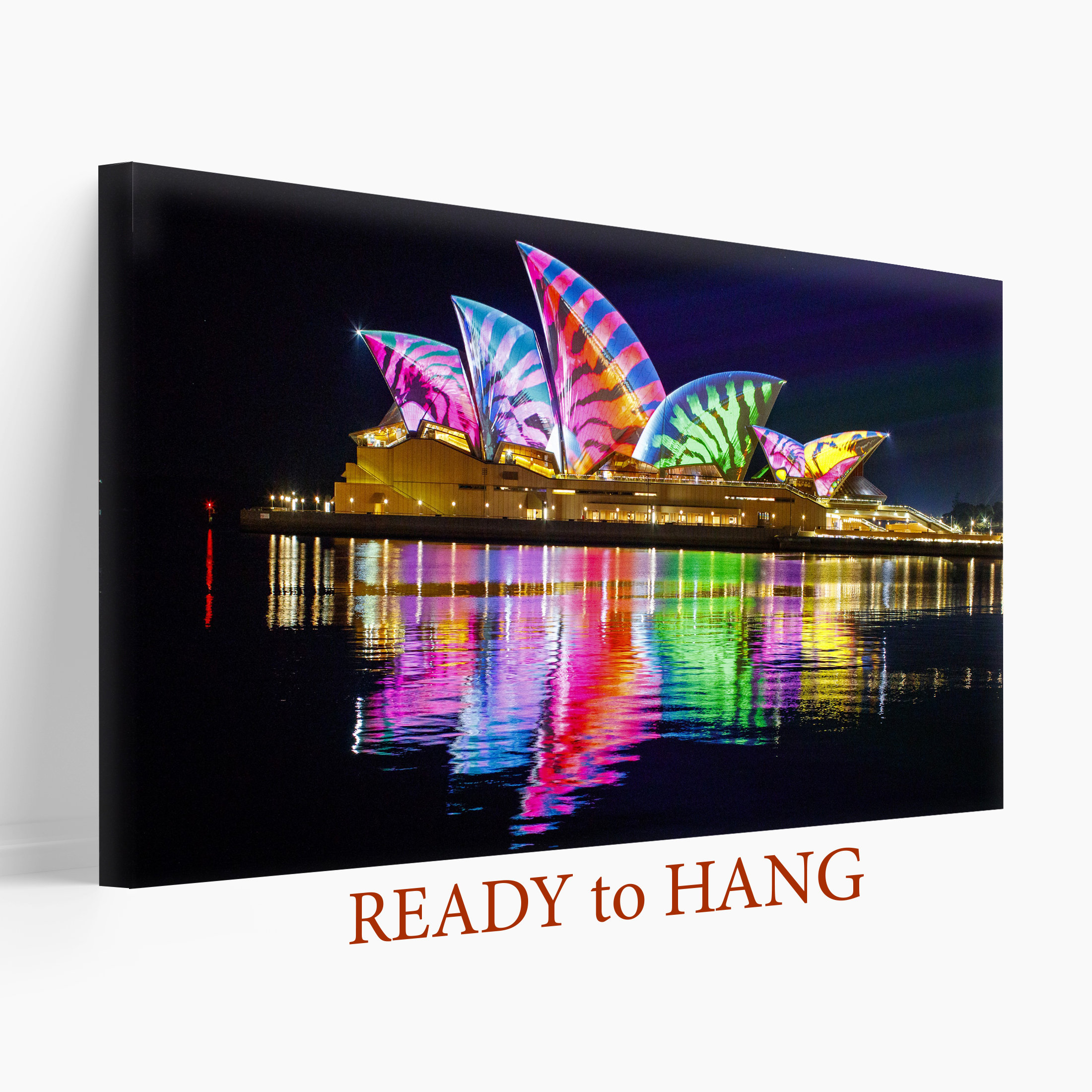Sydney Canvas Print Sydney Skyline Australia Canvas Art Etsy