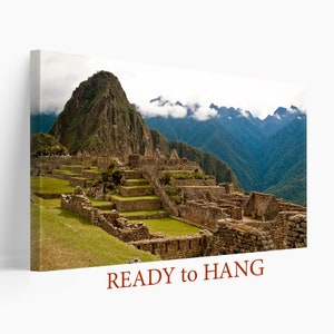 Machu Picchu Canvas Art, Machu Picchu Wall Art, Machu Picchu Wall Decor, Machu Picchu Canvas, Machu Picchu Print, Machu Picchu Photo