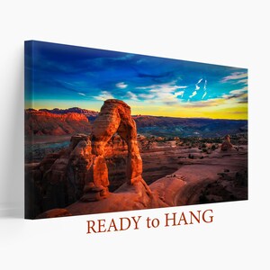 Salt Lake National Park Canvas, Salt Lake Wall Art, Salt Lake Poster
