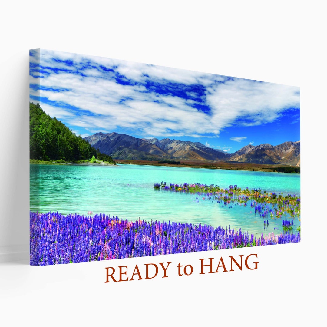 New Zealand Wall Art, New Zealand Mountains, Office Decor, Mountains