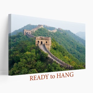Great Wall Of China Canvas Print, Great Wall Of China  Wall Art,  China  Print, China Canvas Art