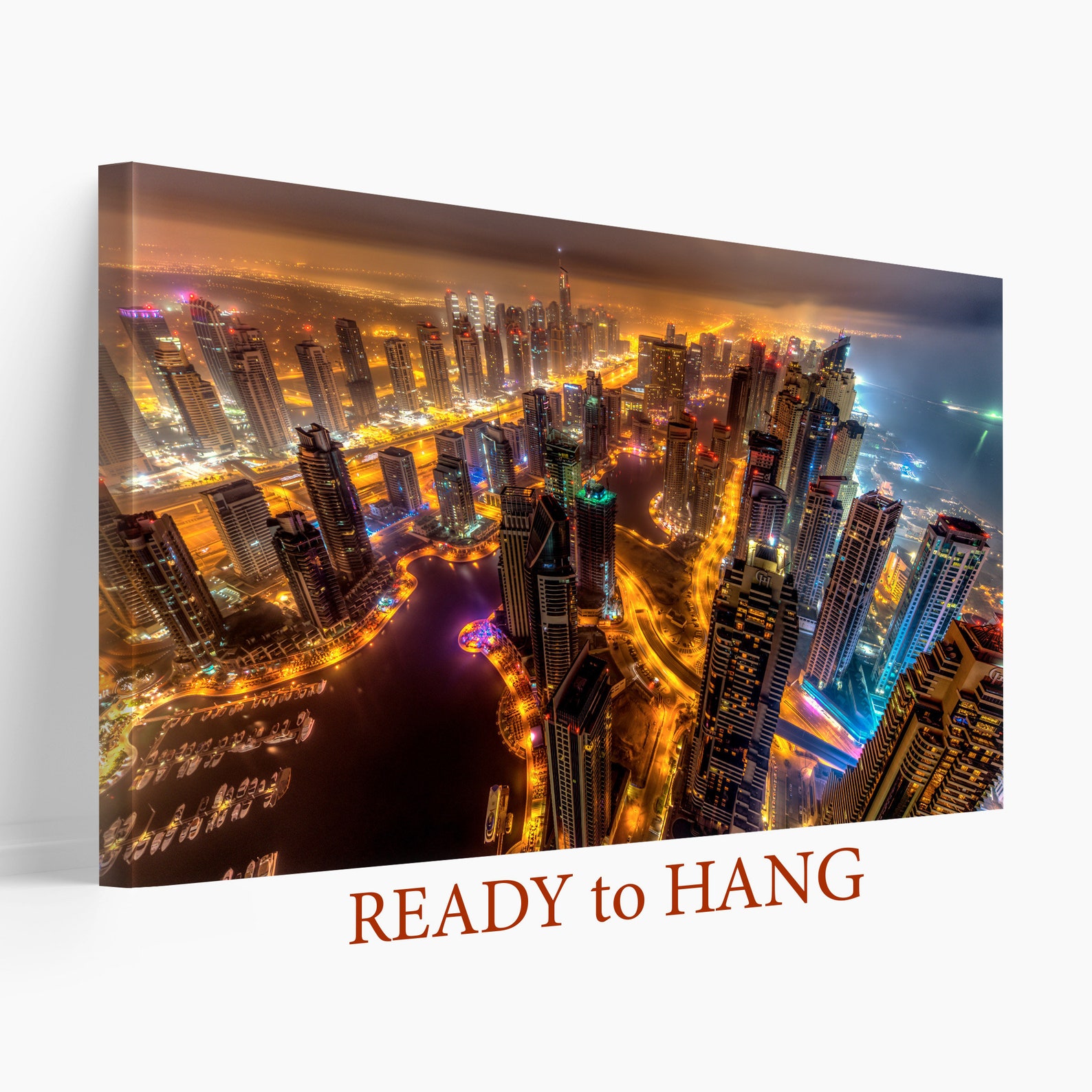 Dubai Wall Art Dubai Canvas Print Dubai Skyline Dubai Etsy Italia