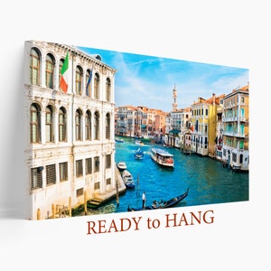 Venice Wall Art, Grand Canal Canvas Print, Grand Canal Wall Art, Venice Wall Art, Italy Canvas Print