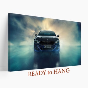 BMW Individual Canvas Print , BMW M850i, BMW Fan Gif, Bmw Wall Art