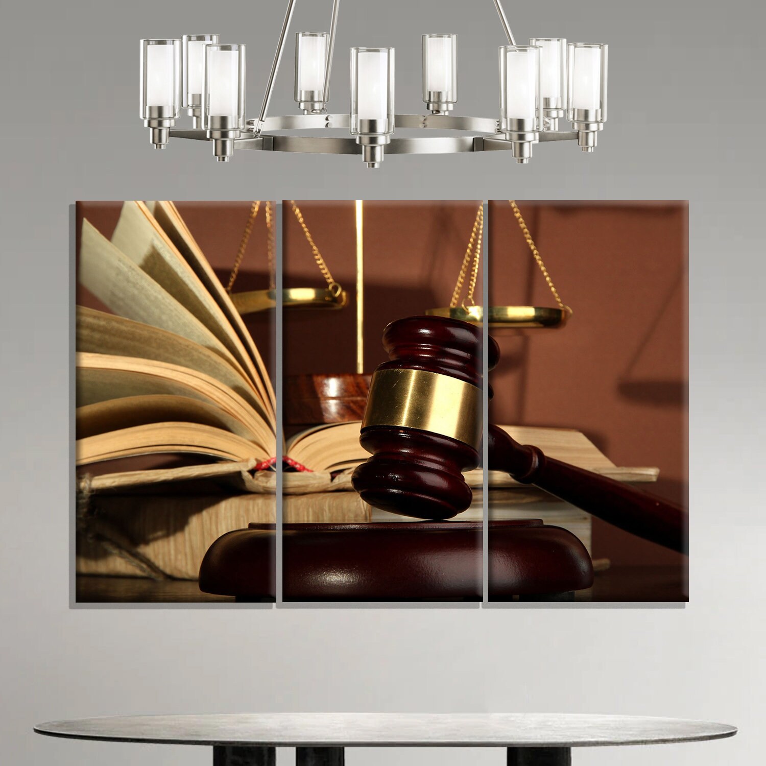 Law Canvas Print Lawyer Office Decor Justice Print Judge - Etsy España