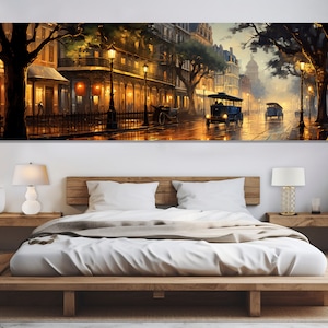 Large Saint Louis Wall Art, Vintage Saint Louis Downtown Canvas Print, Retro Saint Louis Painting, Impressive Saint Louis Canvas Art