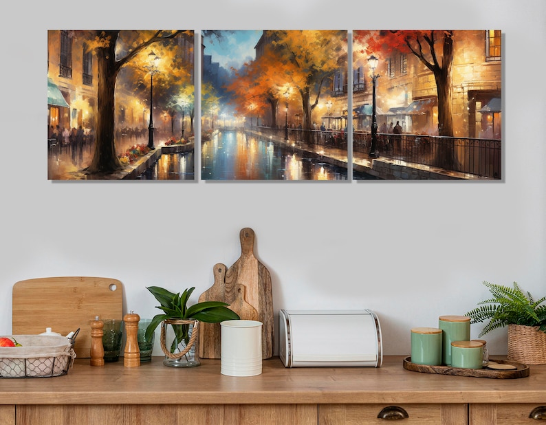 Large San Antonio Wall Art, Stunning San Antonio Painting, Vintage San