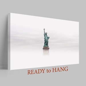 Statue Of Liberty Minimalist, Statue Of Liberty Canvas, American Landmark Canvas