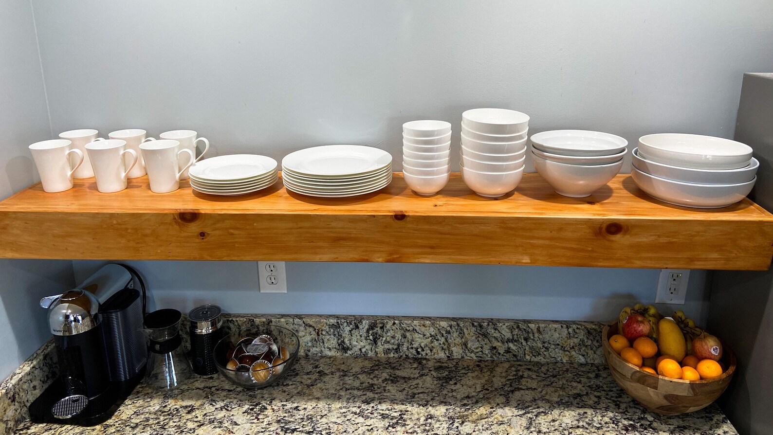 Floating Shelf 6inch Thick / 12inch Deep / Kitchen Shelf / Etsy