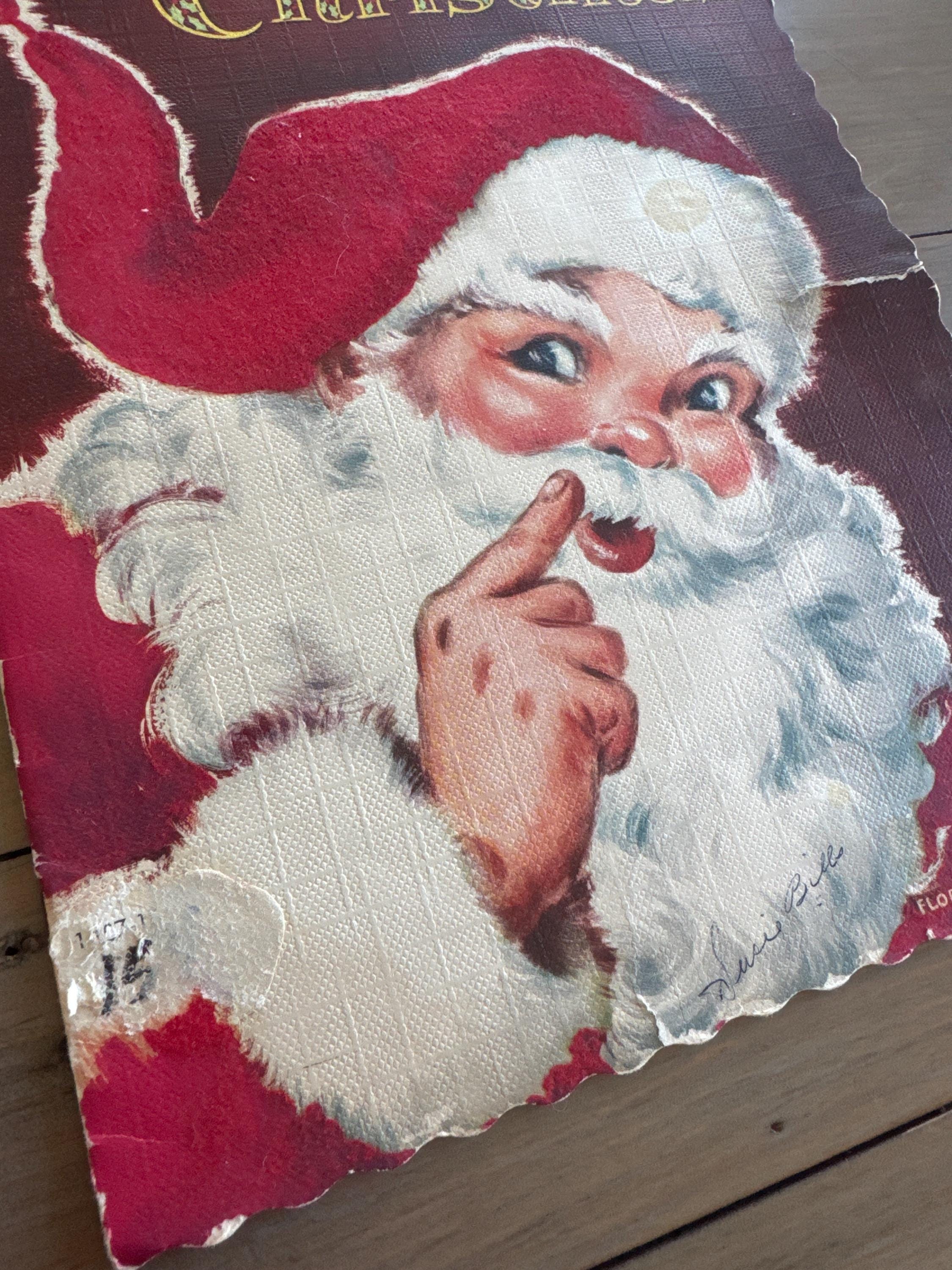 1951 the Night Before Christmas Book | Florence Sarah Winship
