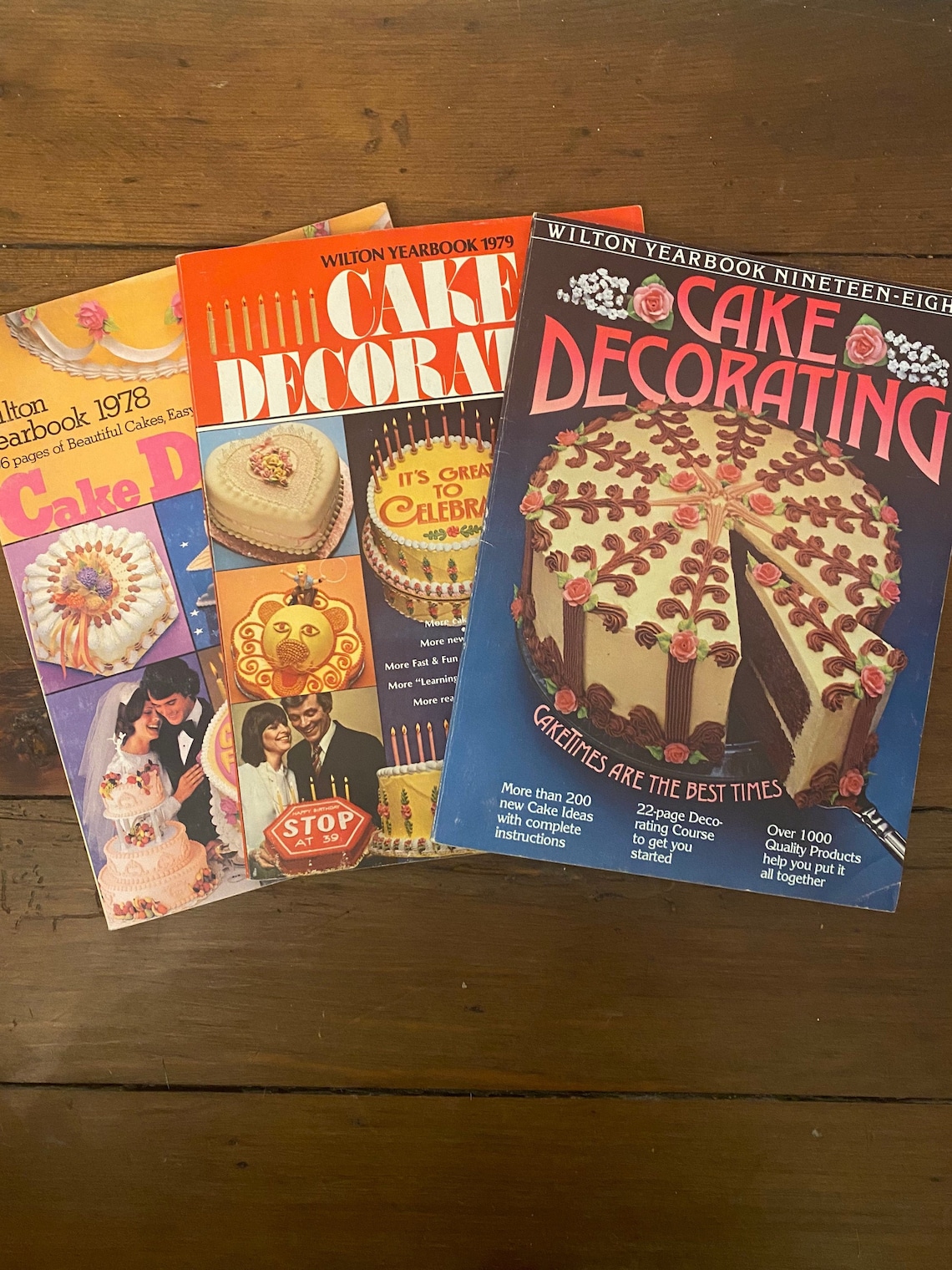 Wilton Yearbook Cake Decorating Books/Magazines Set of 3 Etsy