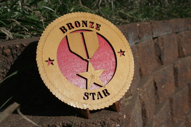 Bronze Star Tribute Medallion Heroic Achievement Heroic Service