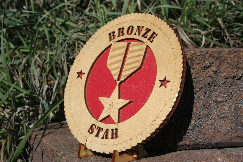 Bronze Star Tribute Medallion Heroic Achievement Heroic Service