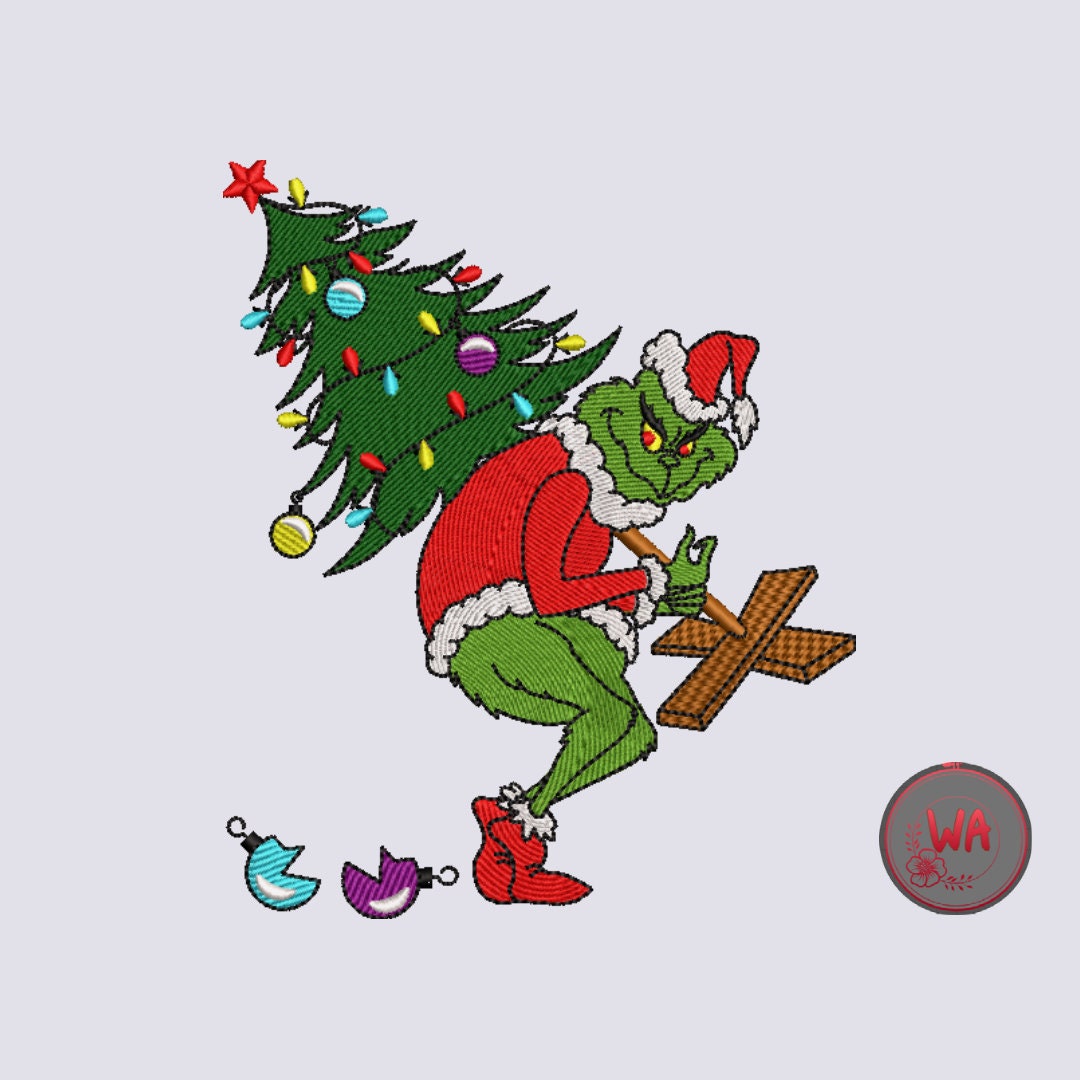 Grinch stealing tree