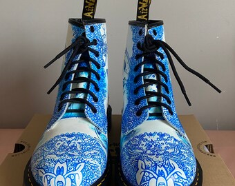 china blue doc martens