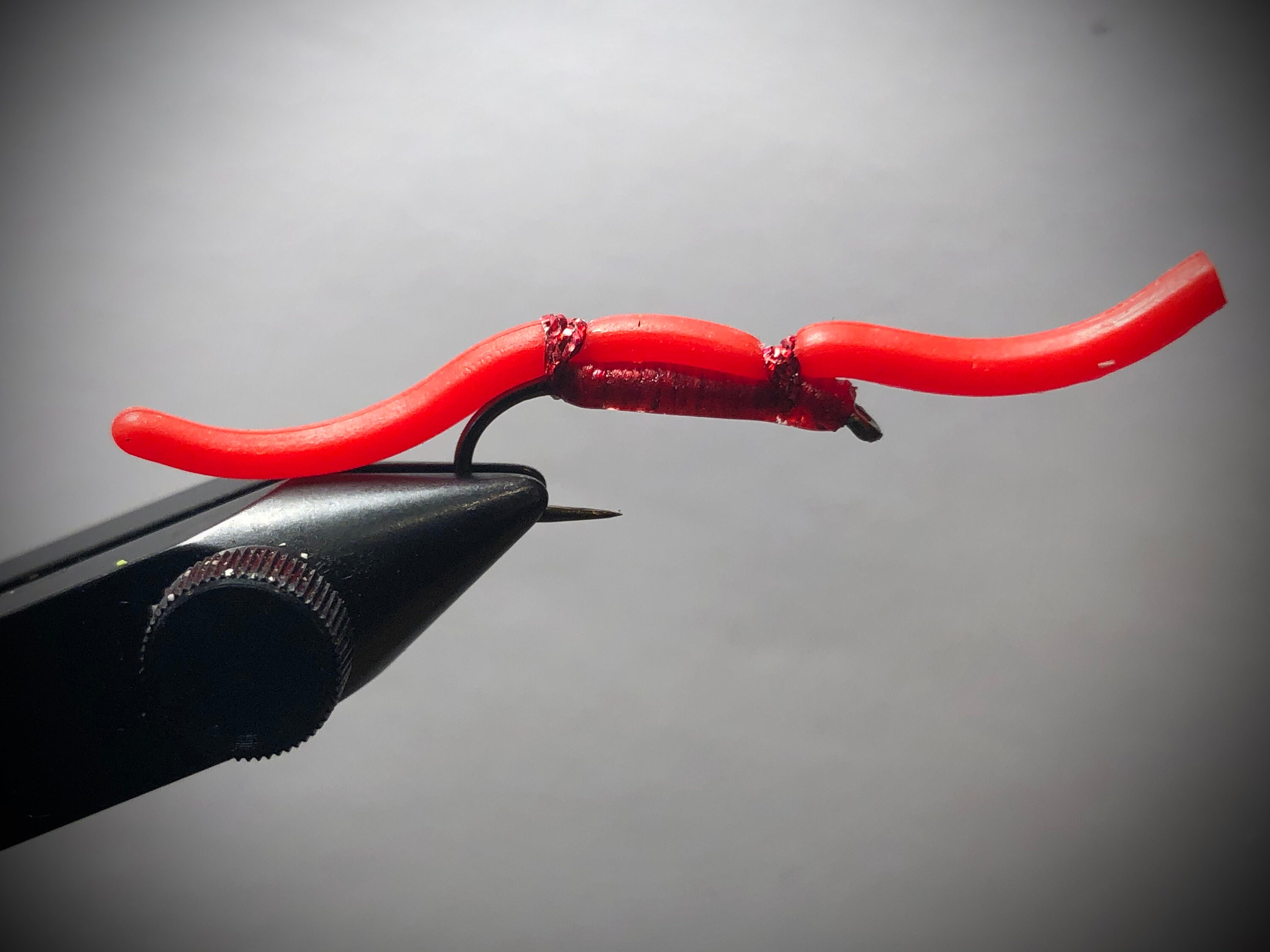 Custom fly tying squirmy wormy 3 worms Etsy