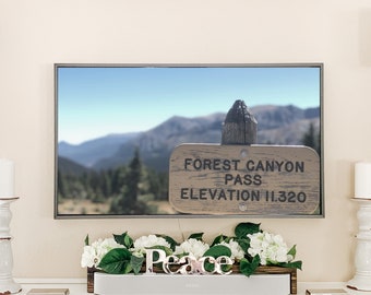 Frame Tv Art *Instant Download* Rocky Mountain National Park