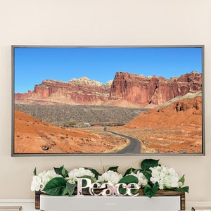 Frame Tv Art *Instant Download* Capitol Reef National Park