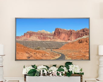 Frame Tv Art *Instant Download* Capitol Reef National Park