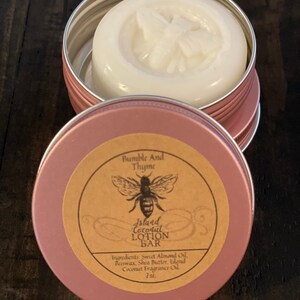 Island Coconut Lotion Bar
