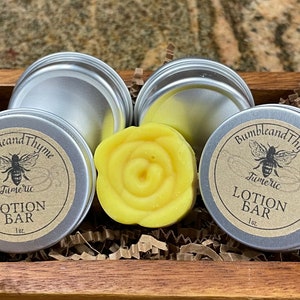 Tumeric Lotion Bar - Compact size