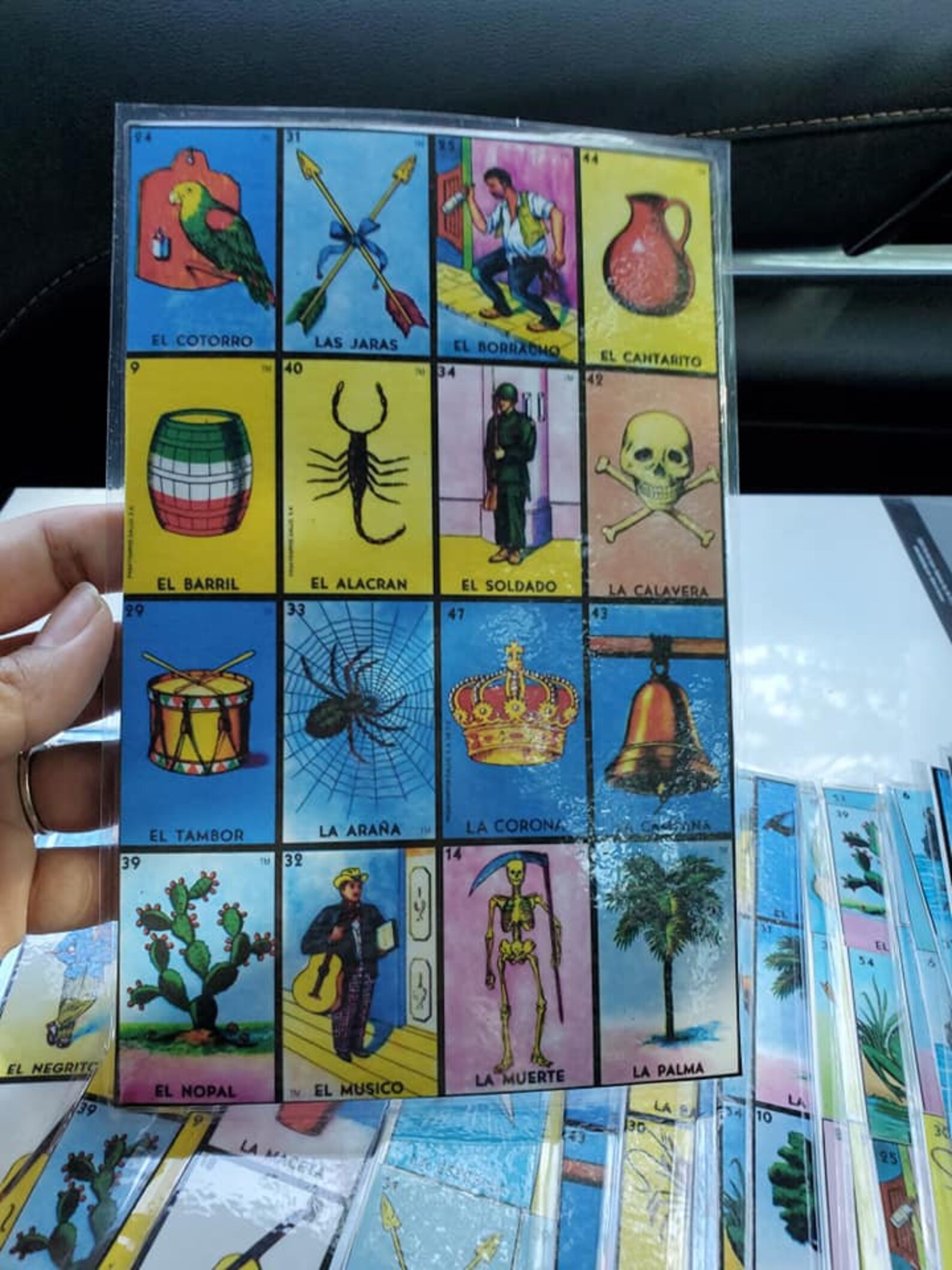 Laminated Hand made Loteria Cards Etsy