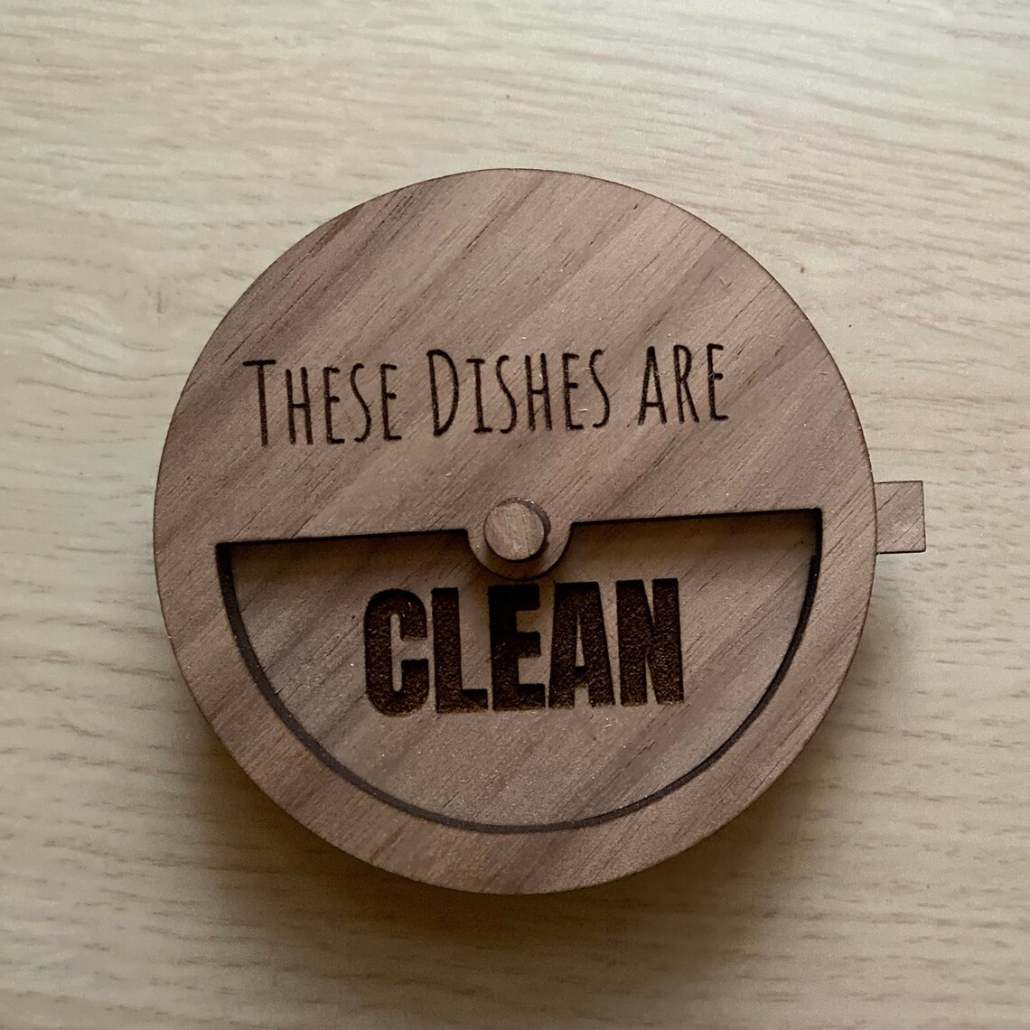 Spinning Dishwasher Clean Dirty Spin / Rotate Etsy