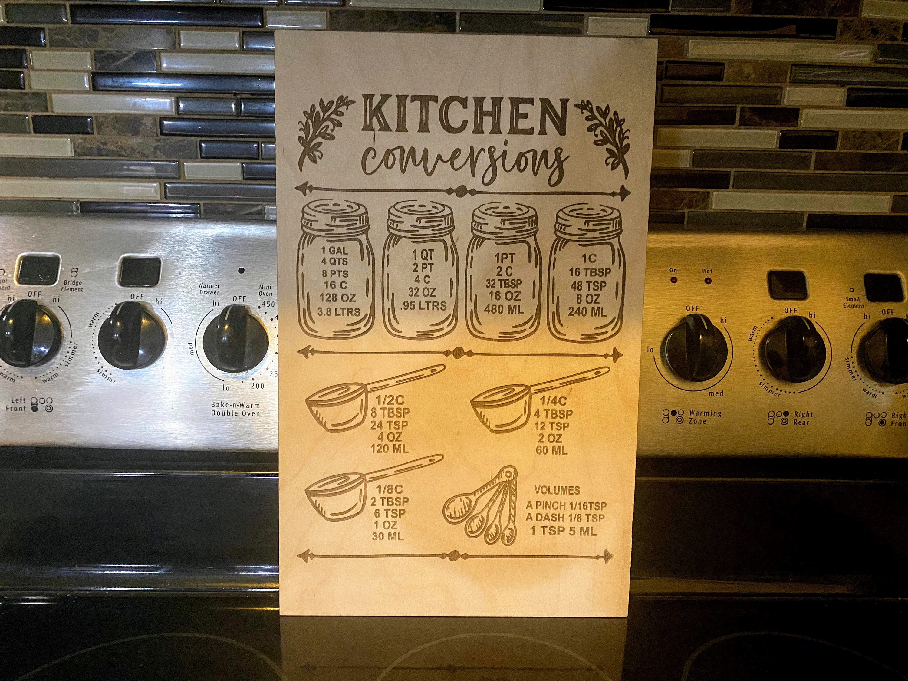 Conversión de cocina Signo de madera / Decoración de la granja | Etsy