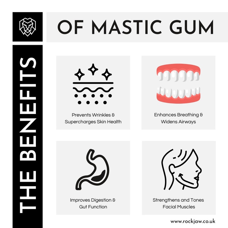 ROCKJAW® Premium Greek Mastic Gum Mastic Minis zdjęcie 4