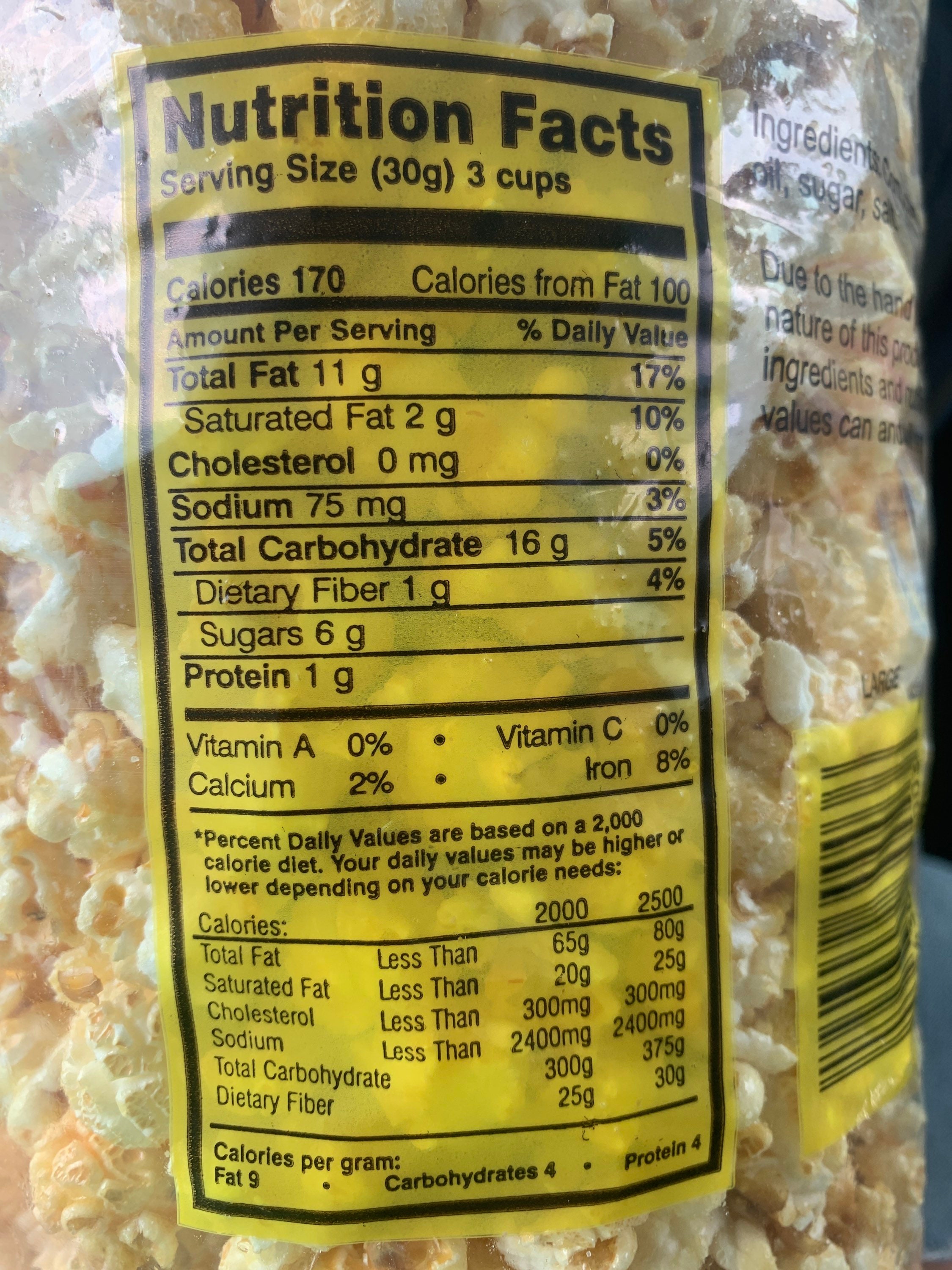 Fresh Kettle corn SweetNSalty Etsy