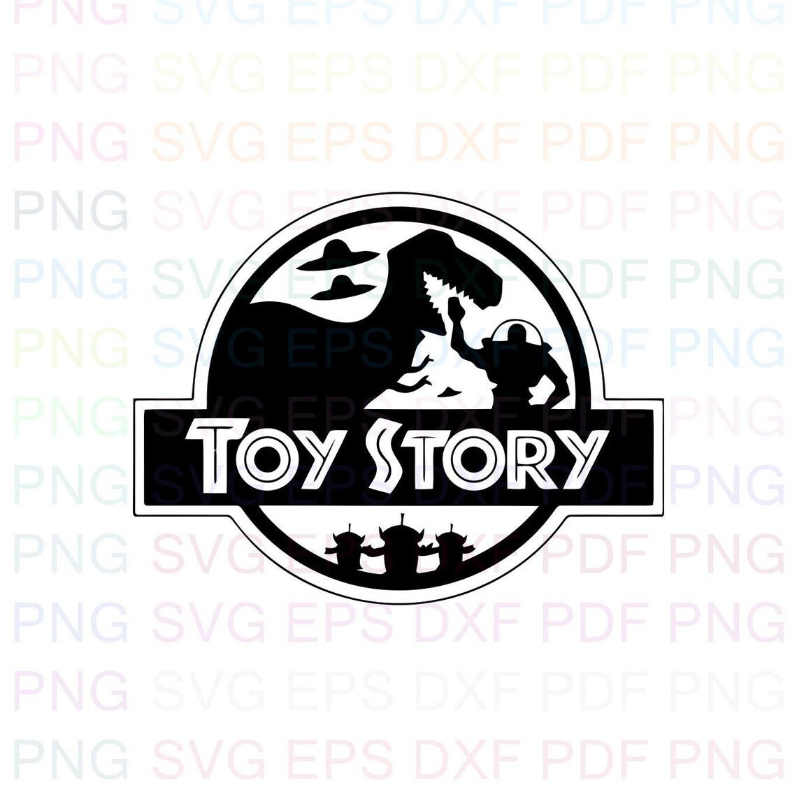 Disney Toy Story Logo Outline Svg Dxf Eps Pdf Png Cricut Etsy