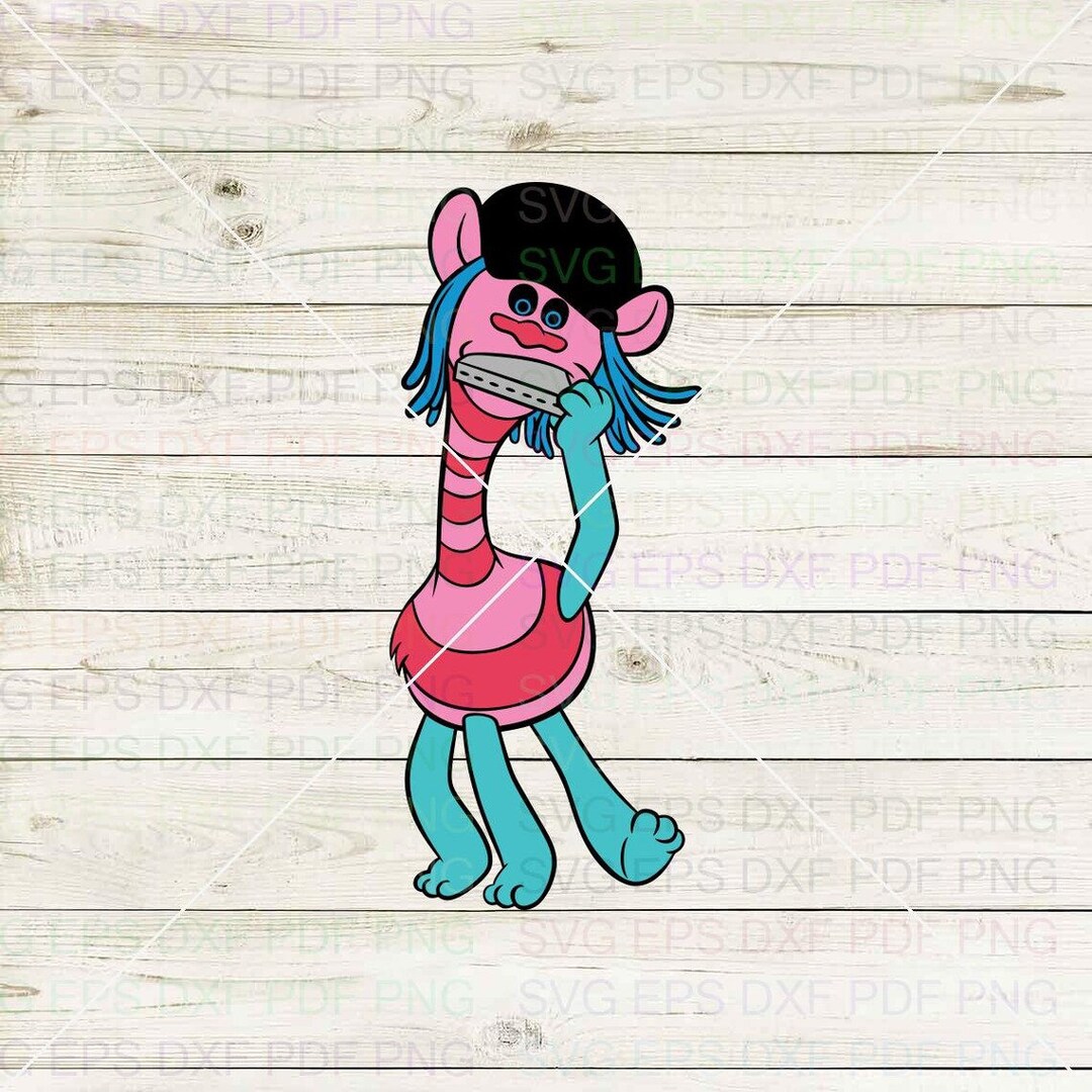 Troll_012 Svg Dxf Eps Pdf Png Cricut Cutting File Vector Etsy