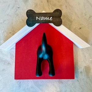 Personalized Dog Hook; Leash Holder; Wall Hook for Dogs; Custom Dog Bone Leash Hook - Personalized Pet Accessory for Wall Mounting