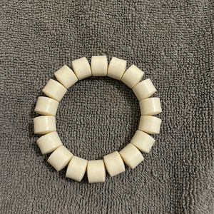 Igbo Coral Bracelet, faux coral