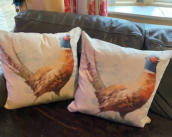 Pheasant Cushion