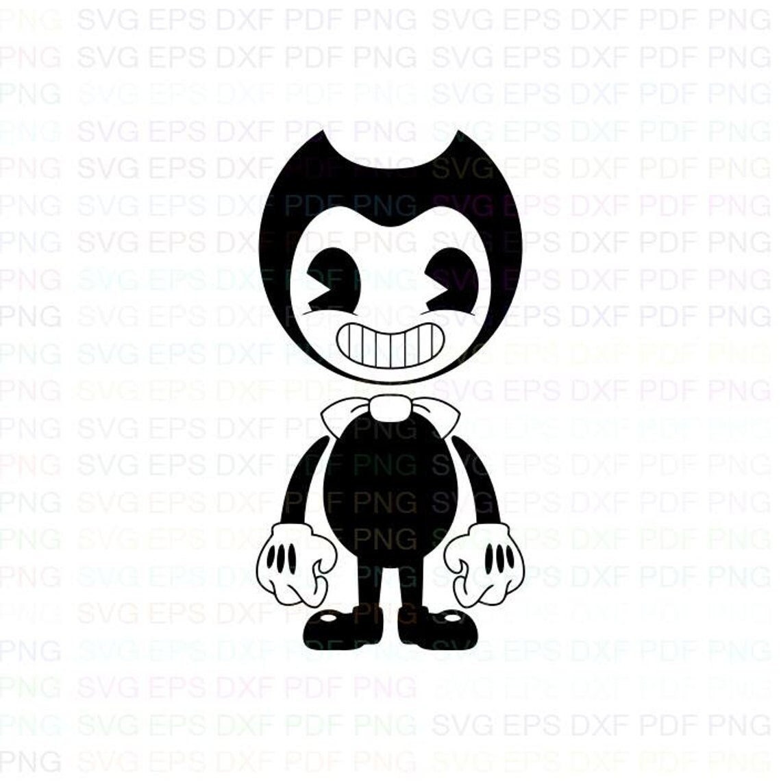 Bendy and the Ink Machine SVG DXF EPS Png Pdf. Bendy -  Israel