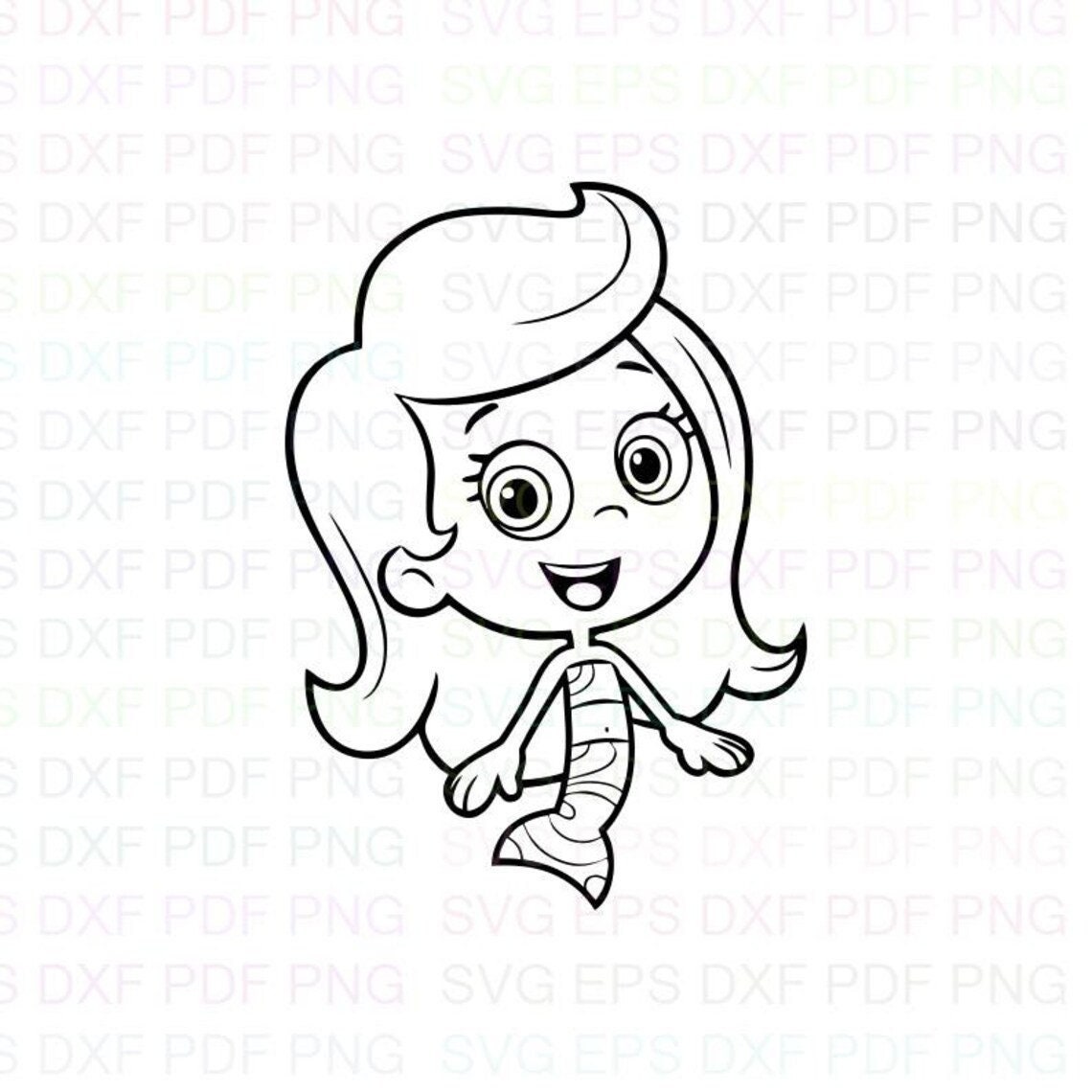 Bubble Guppies Coloring Pages Molly