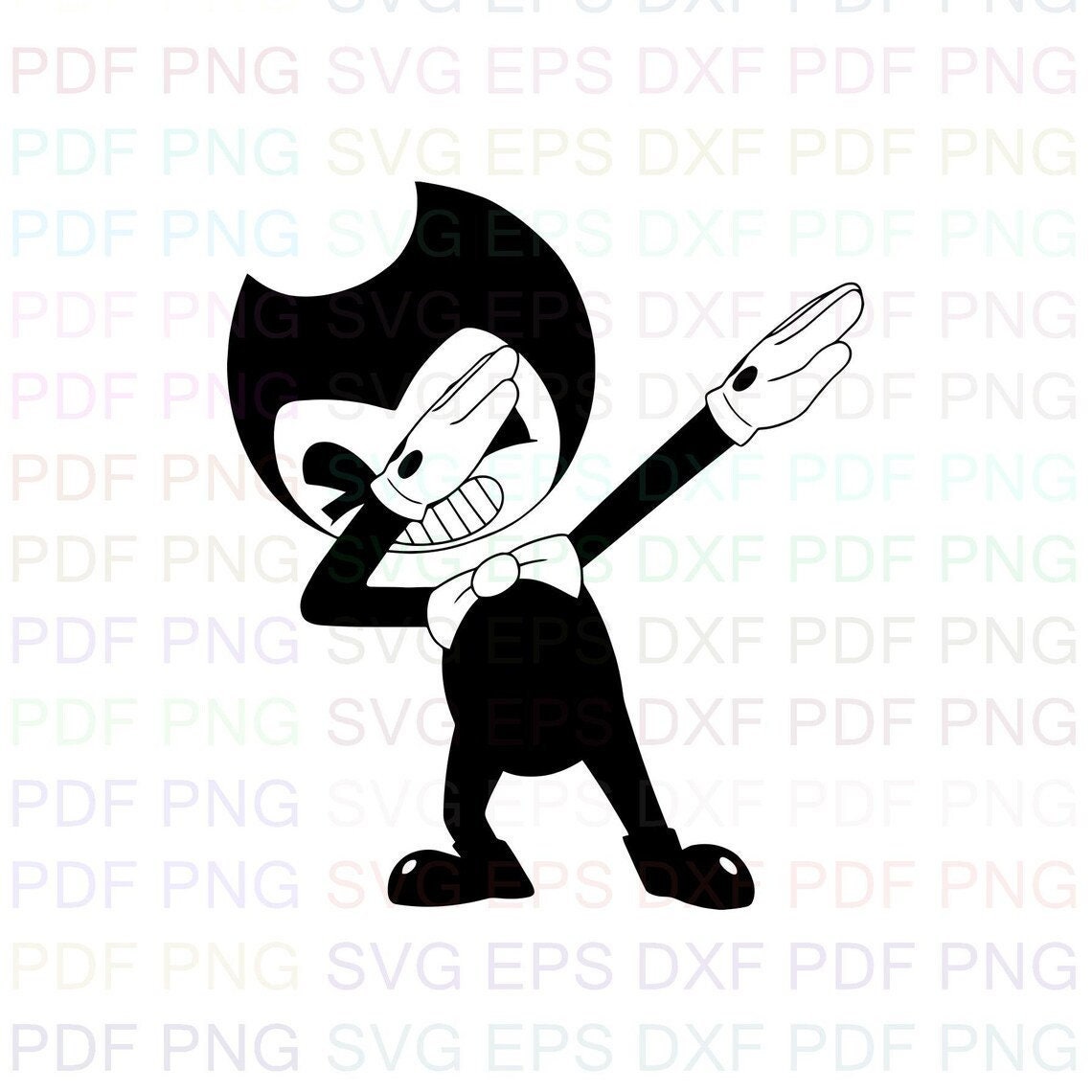 Bendy Squad SVG Bendy and the Ink Machine SVG Boris Svg 