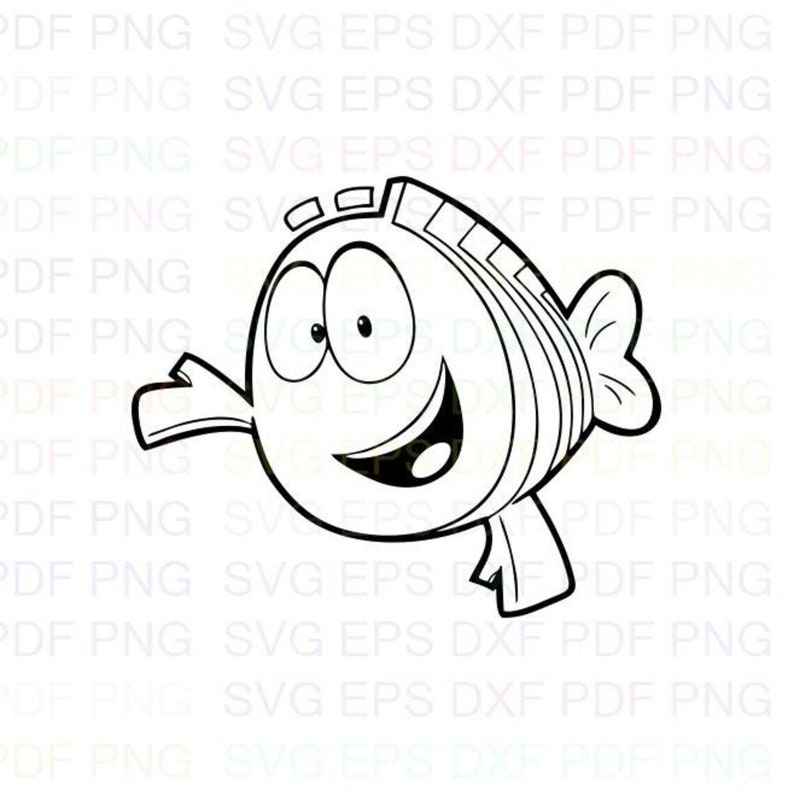 mr-grouper-bubble-guppies-outline-svg-dxf-eps-pdf-png-cricut-etsy