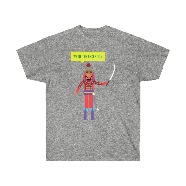 Crash Course Mongols We're the Exception Essential TShirt Etsy