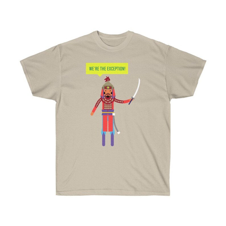 Crash Course Mongols We're the Exception Essential TShirt Etsy