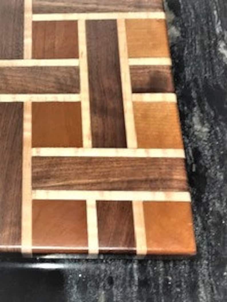 Basket Weave Pattern Cutting Board Etsy