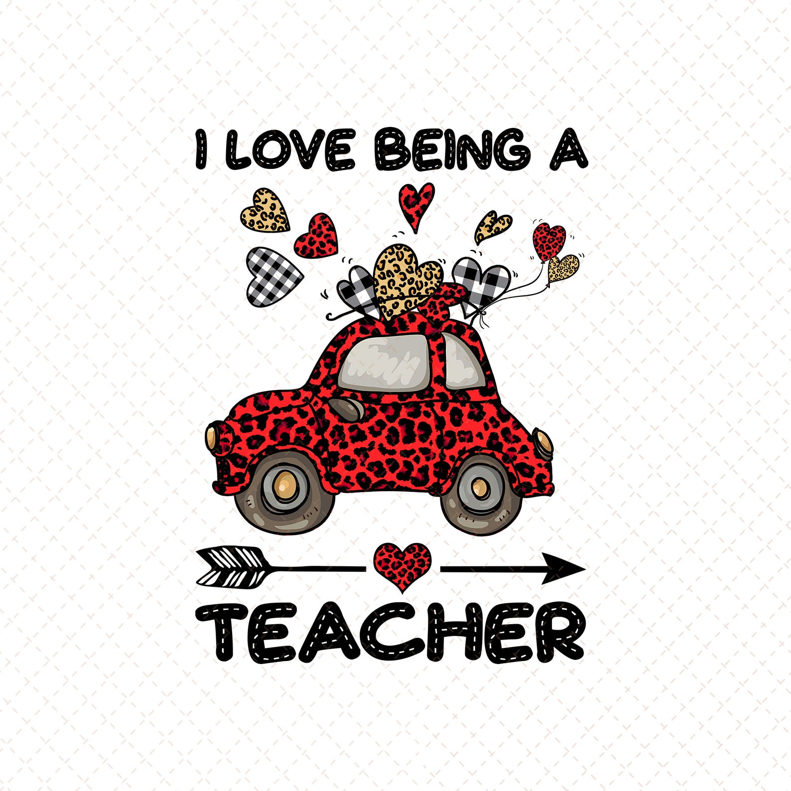 Download I Love Being A Teacher SVG Teacher Svg vintage Truck Buffalo | Etsy